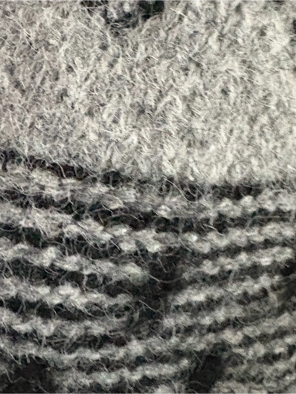 5/$30 Universal Thread Gray Fair Isle Button-Placket Turtleneck Sweater NWT XL